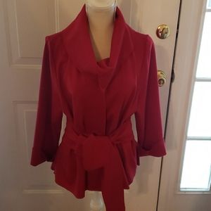 Luii size XL red 3/4 length sleeves pre loved